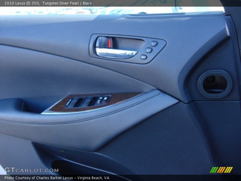 Tungsten Silver Pearl / Black 2010 Lexus ES 350