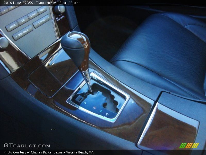 Tungsten Silver Pearl / Black 2010 Lexus ES 350