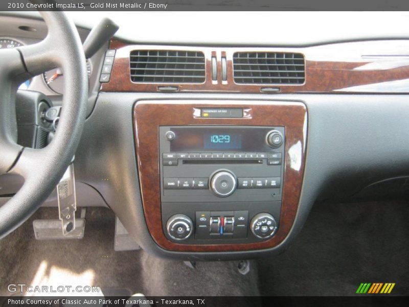 Gold Mist Metallic / Ebony 2010 Chevrolet Impala LS