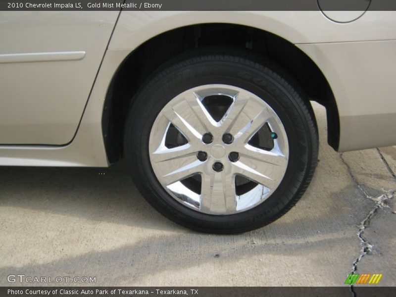 Gold Mist Metallic / Ebony 2010 Chevrolet Impala LS