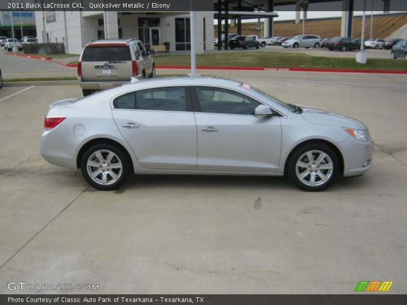 Quicksilver Metallic / Ebony 2011 Buick LaCrosse CXL