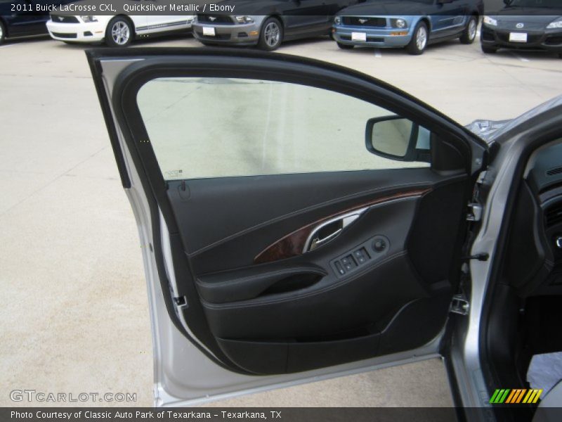 Quicksilver Metallic / Ebony 2011 Buick LaCrosse CXL