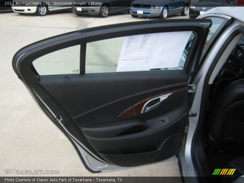 Quicksilver Metallic / Ebony 2011 Buick LaCrosse CXL