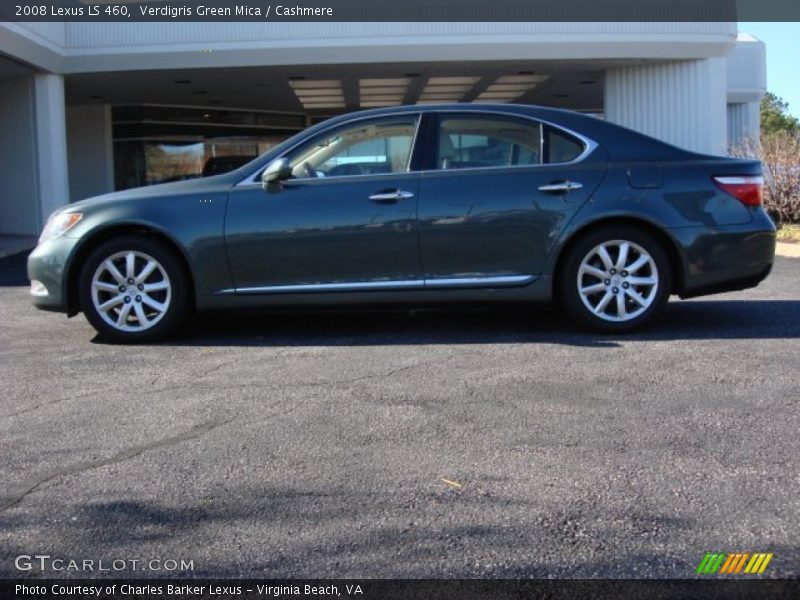 Verdigris Green Mica / Cashmere 2008 Lexus LS 460