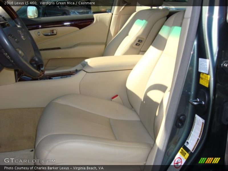Verdigris Green Mica / Cashmere 2008 Lexus LS 460