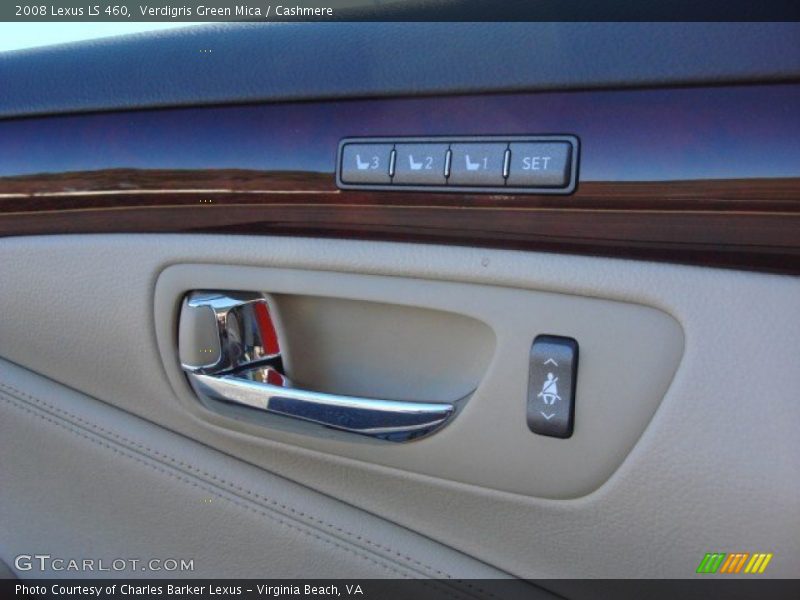 Verdigris Green Mica / Cashmere 2008 Lexus LS 460