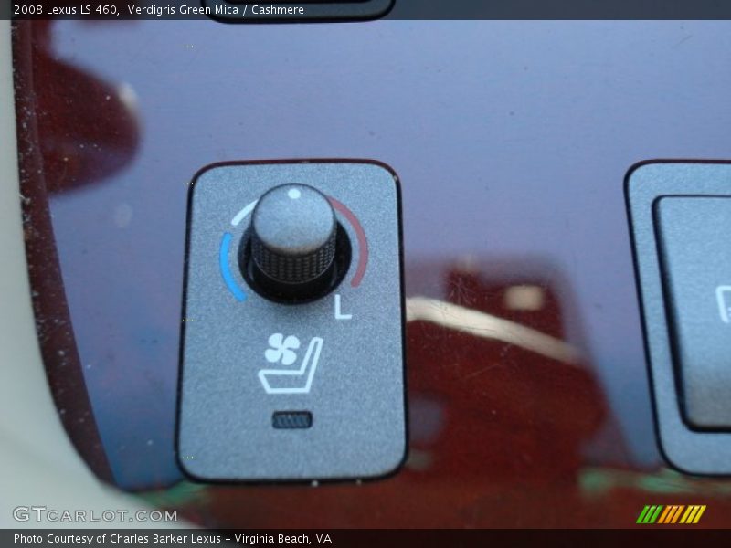 Verdigris Green Mica / Cashmere 2008 Lexus LS 460