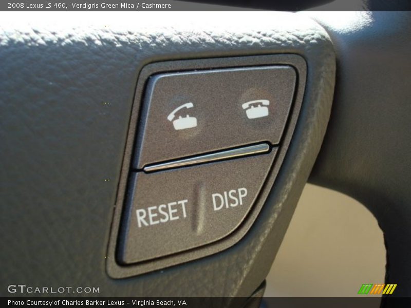 Verdigris Green Mica / Cashmere 2008 Lexus LS 460