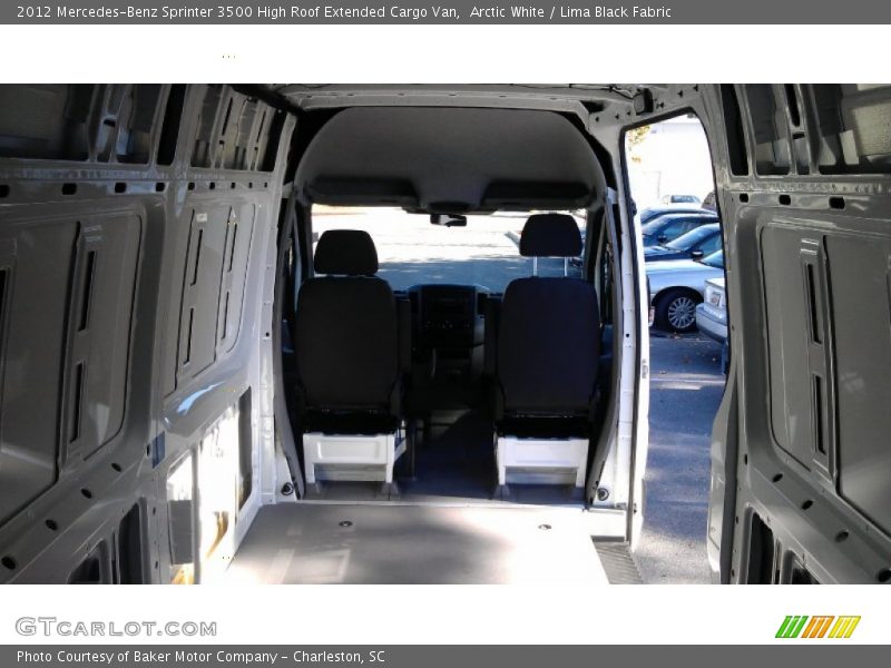 Arctic White / Lima Black Fabric 2012 Mercedes-Benz Sprinter 3500 High Roof Extended Cargo Van