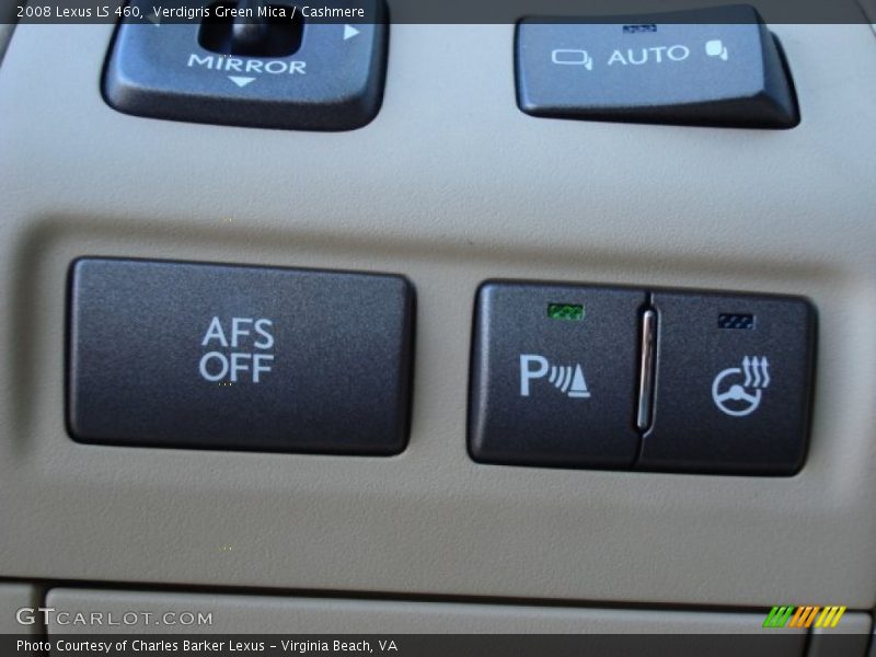 Controls of 2008 LS 460