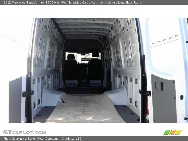 Arctic White / Lima Black Fabric 2012 Mercedes-Benz Sprinter 3500 High Roof Extended Cargo Van