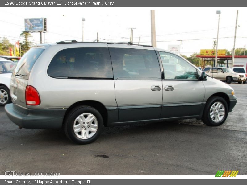 Light Silverfern Pearl / Gray 1996 Dodge Grand Caravan LE