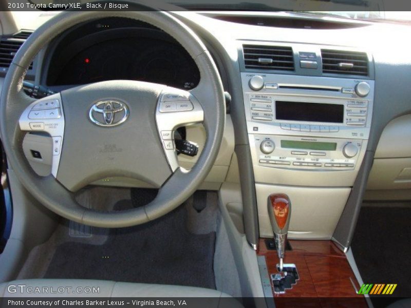 Black / Bisque 2010 Toyota Camry XLE