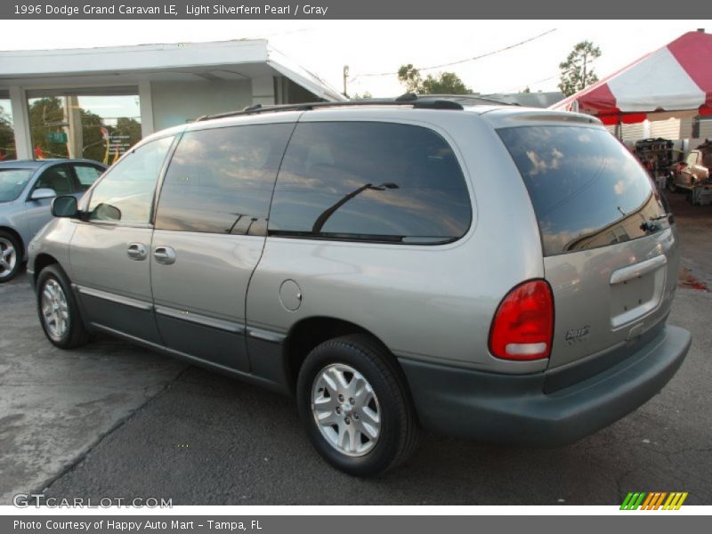 Light Silverfern Pearl / Gray 1996 Dodge Grand Caravan LE