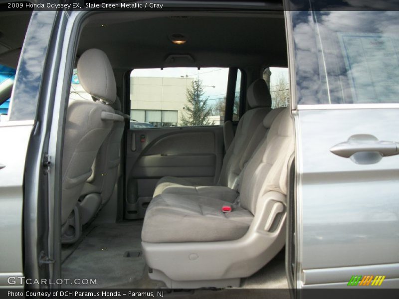 Slate Green Metallic / Gray 2009 Honda Odyssey EX