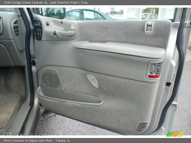 Light Silverfern Pearl / Gray 1996 Dodge Grand Caravan LE