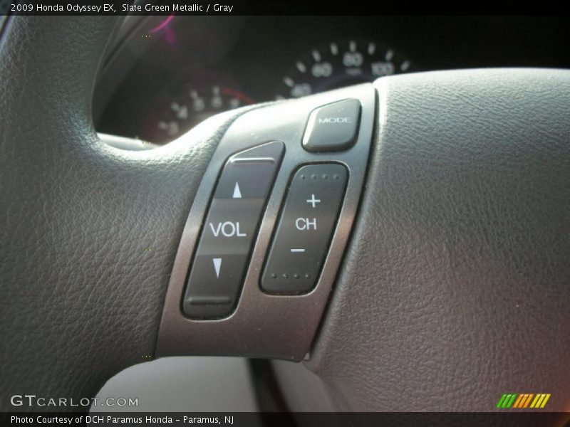 Slate Green Metallic / Gray 2009 Honda Odyssey EX