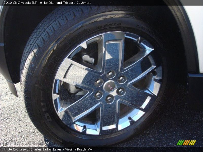 White Diamond Tricoat / Cashmere 2010 GMC Acadia SLT