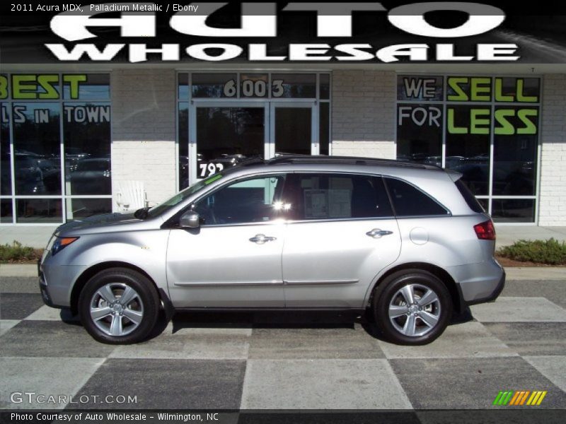 Palladium Metallic / Ebony 2011 Acura MDX