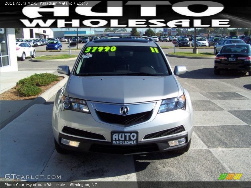 Palladium Metallic / Ebony 2011 Acura MDX