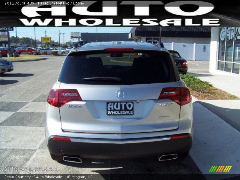 Palladium Metallic / Ebony 2011 Acura MDX