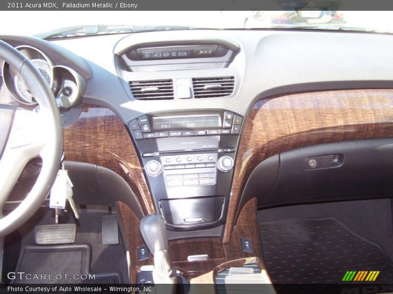 Palladium Metallic / Ebony 2011 Acura MDX