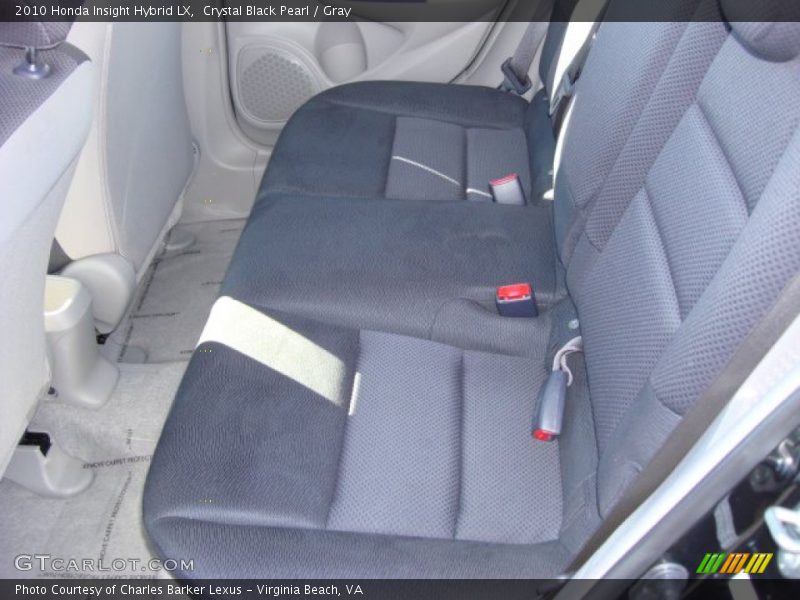 Crystal Black Pearl / Gray 2010 Honda Insight Hybrid LX