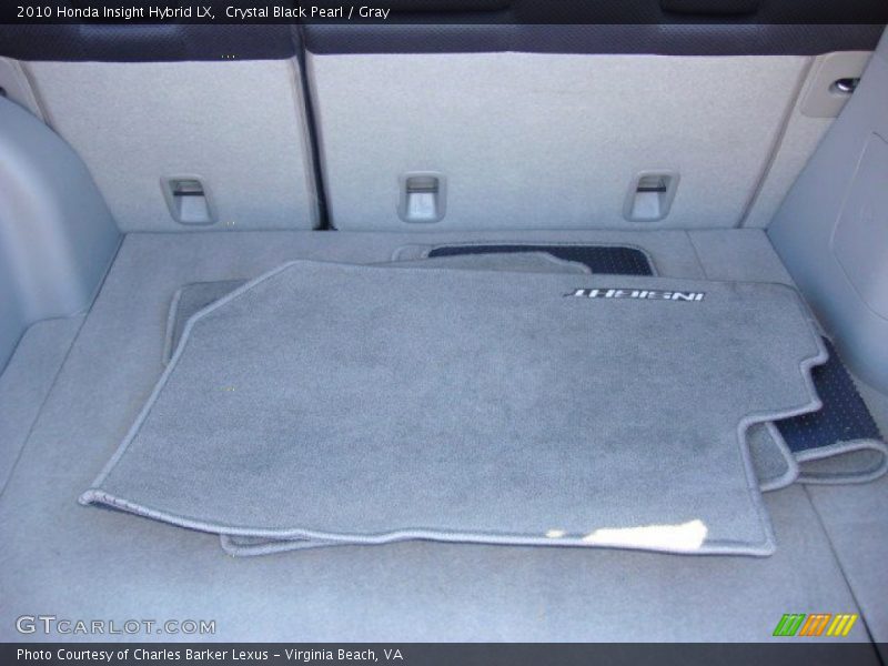 Crystal Black Pearl / Gray 2010 Honda Insight Hybrid LX
