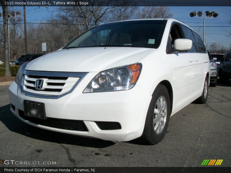Taffeta White / Beige 2010 Honda Odyssey EX-L
