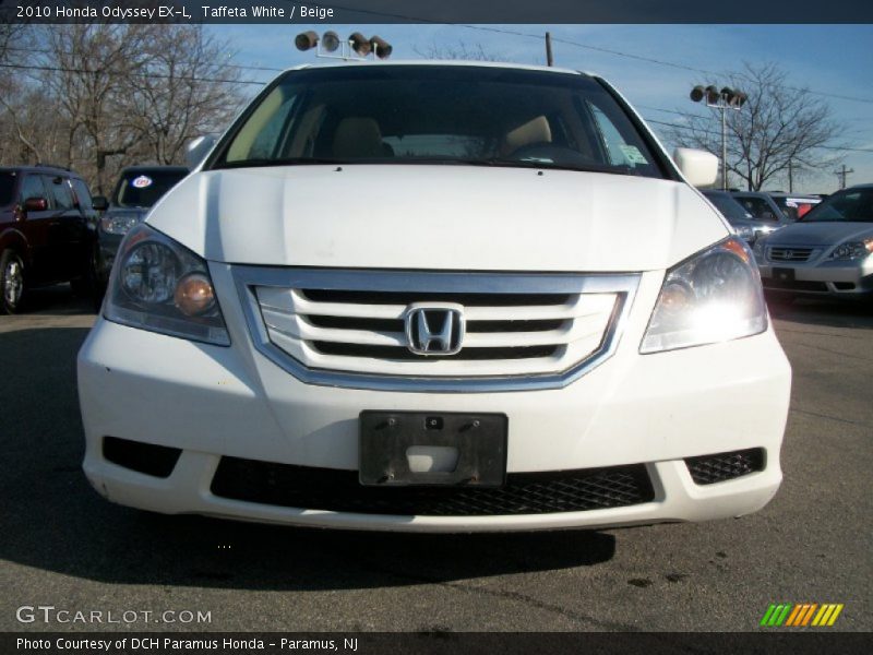 Taffeta White / Beige 2010 Honda Odyssey EX-L