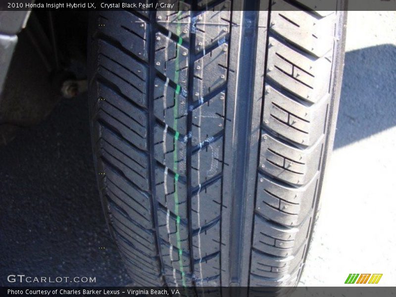 Crystal Black Pearl / Gray 2010 Honda Insight Hybrid LX