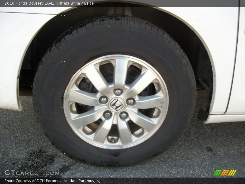 Taffeta White / Beige 2010 Honda Odyssey EX-L