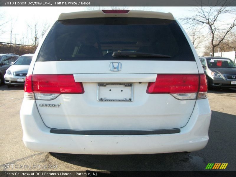Taffeta White / Beige 2010 Honda Odyssey EX-L