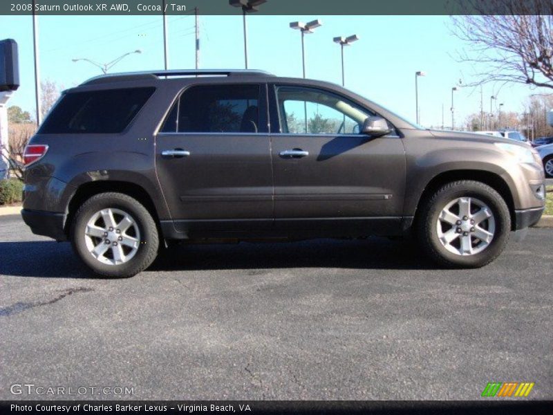 Cocoa / Tan 2008 Saturn Outlook XR AWD