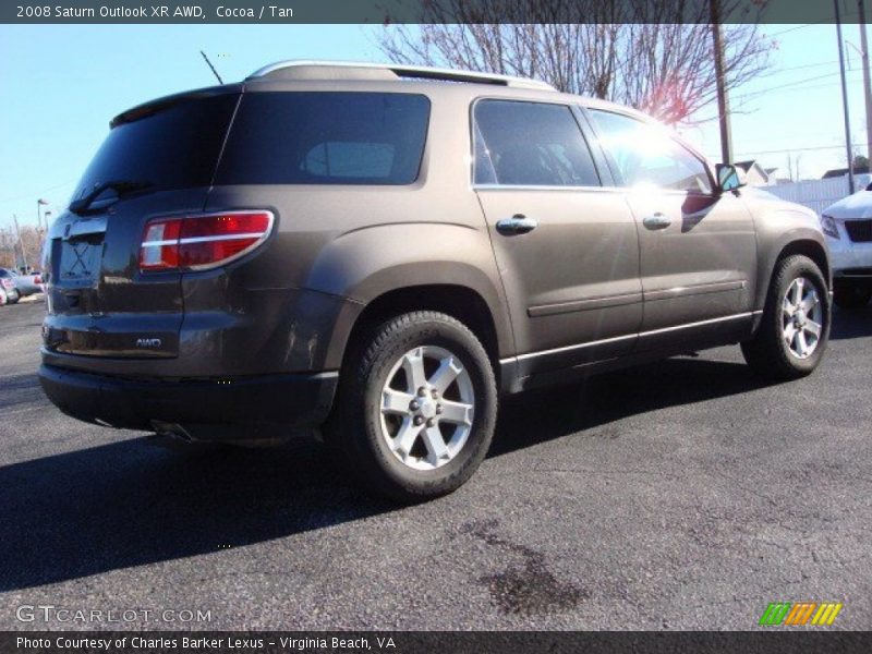 Cocoa / Tan 2008 Saturn Outlook XR AWD