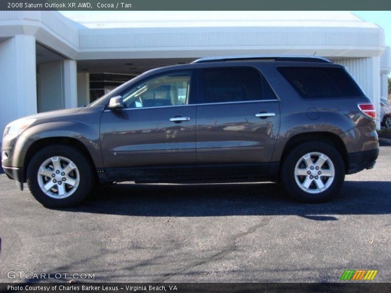 Cocoa / Tan 2008 Saturn Outlook XR AWD