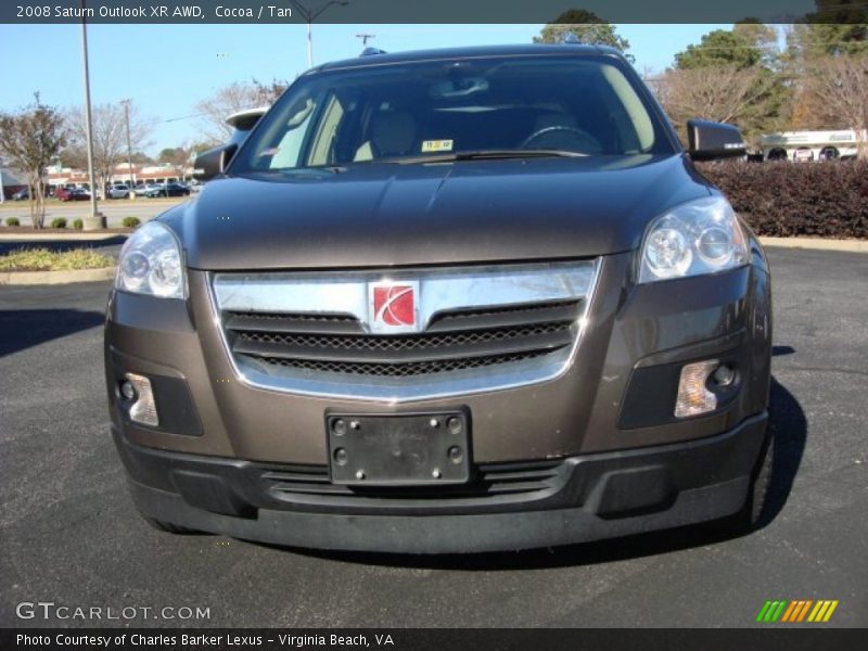 Cocoa / Tan 2008 Saturn Outlook XR AWD