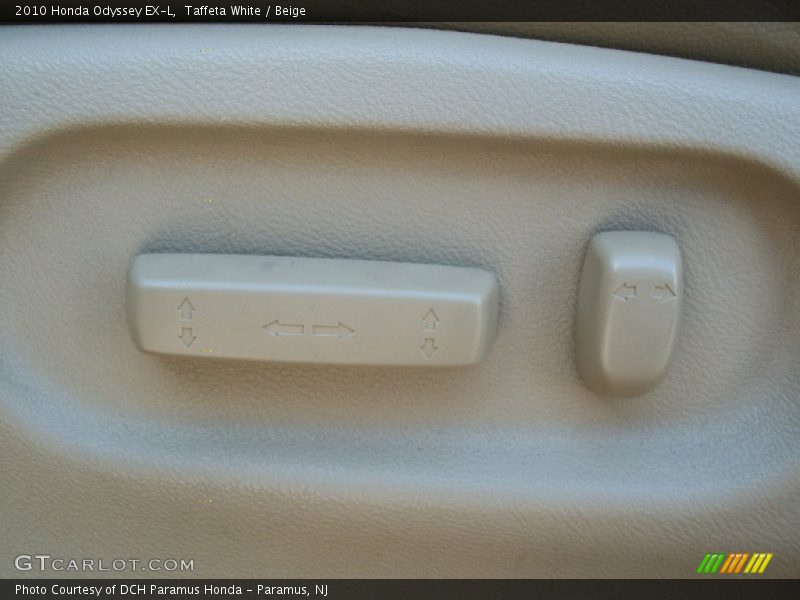 Taffeta White / Beige 2010 Honda Odyssey EX-L