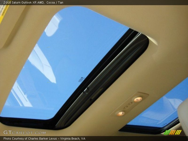 Cocoa / Tan 2008 Saturn Outlook XR AWD