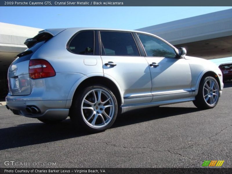 Crystal Silver Metallic / Black w/Alcantara 2009 Porsche Cayenne GTS