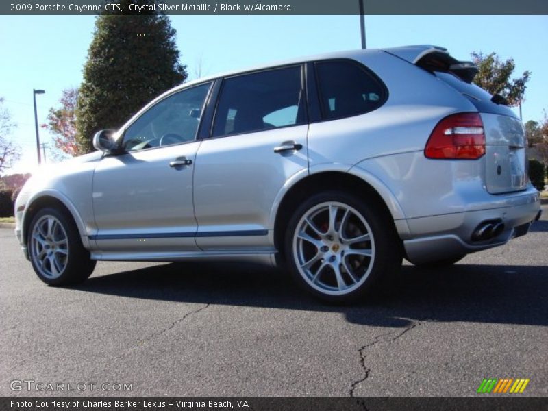 Crystal Silver Metallic / Black w/Alcantara 2009 Porsche Cayenne GTS