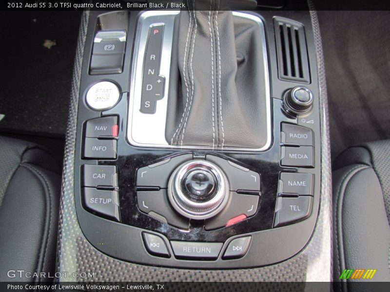 Controls of 2012 S5 3.0 TFSI quattro Cabriolet