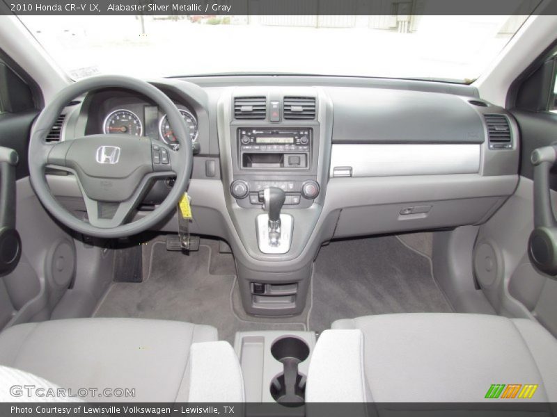 Dashboard of 2010 CR-V LX