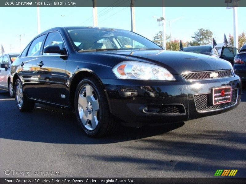 Black / Gray 2006 Chevrolet Impala SS