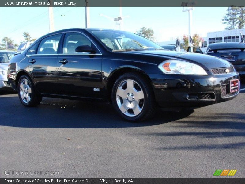 Black / Gray 2006 Chevrolet Impala SS