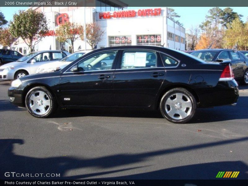 Black / Gray 2006 Chevrolet Impala SS