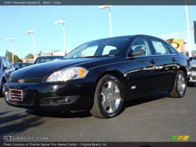 Black / Gray 2006 Chevrolet Impala SS