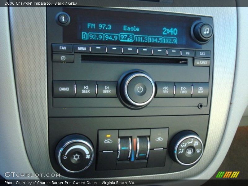 Black / Gray 2006 Chevrolet Impala SS