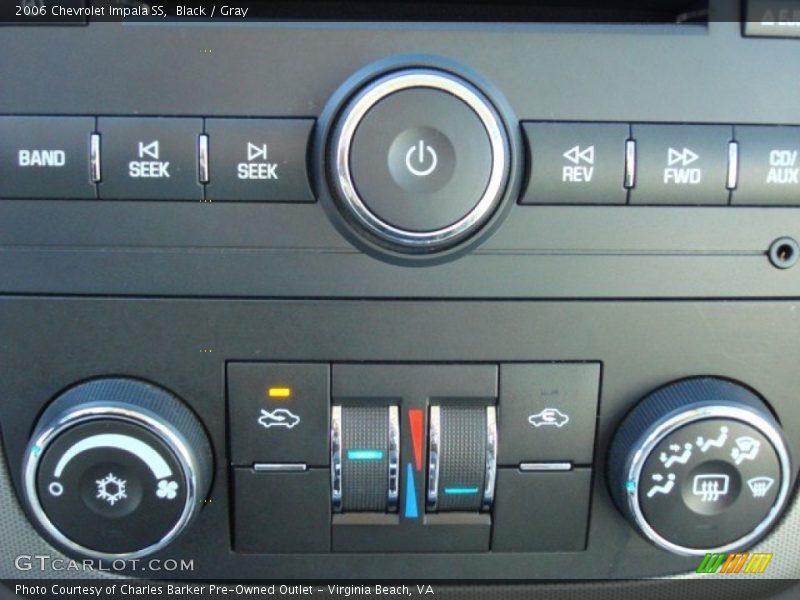 Black / Gray 2006 Chevrolet Impala SS