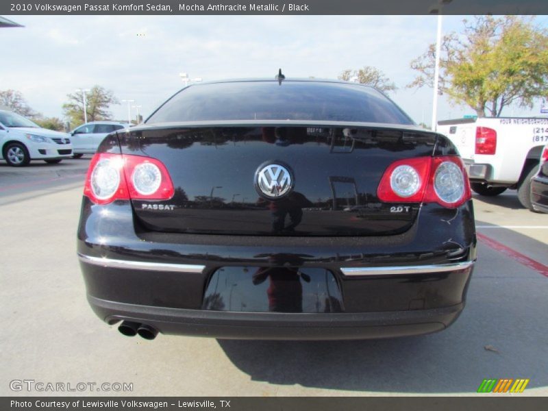 Mocha Anthracite Metallic / Black 2010 Volkswagen Passat Komfort Sedan